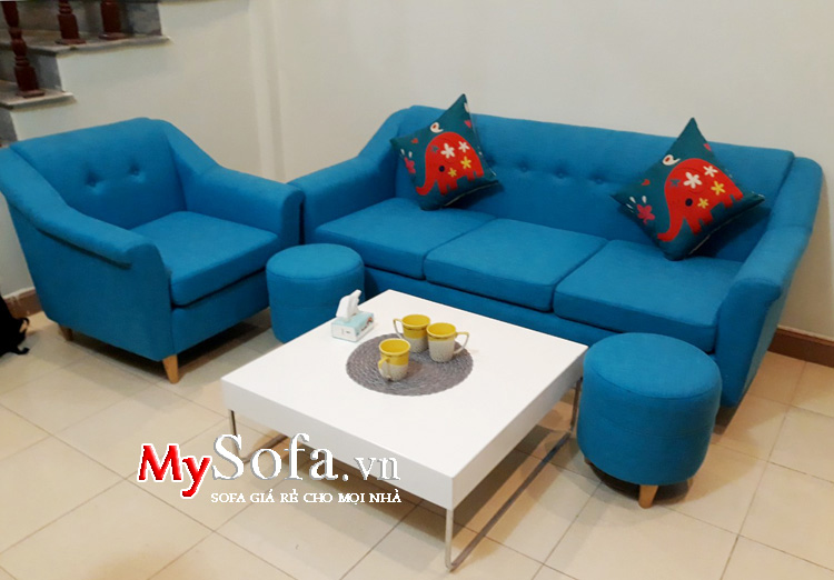 Bộ ghế sofa phòng khách gia đình giá rẻ dưới 10 triệu đồng