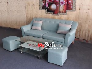 Ghế Sofa văng mini chất liệu nỉ AmiA SFV155