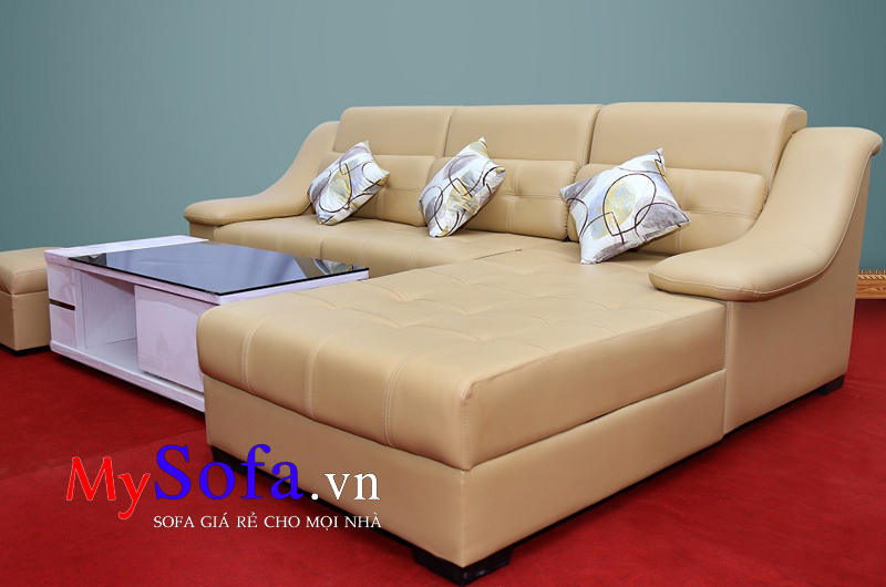 Hình ảnh mẫu Sofa da giá rẻ AmiA SFD039