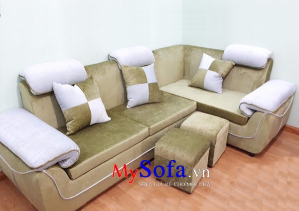 Bộ ghế Sofa góc Nỉ đẹp, sang trọng AmiA SFN140