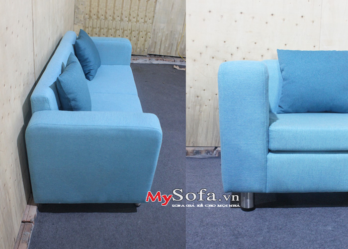 Hình ảnh chi tiết về mẫu sofa văng nỉ mini AmiA SFN187