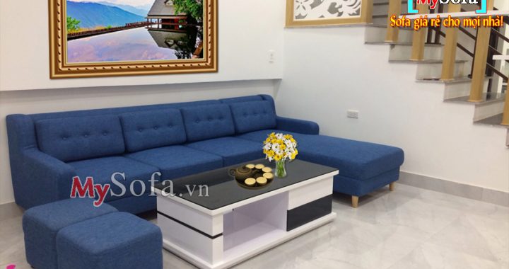Hình ảnh bộ sofa nỉ đẹp giá rẻ AmiA SFN170