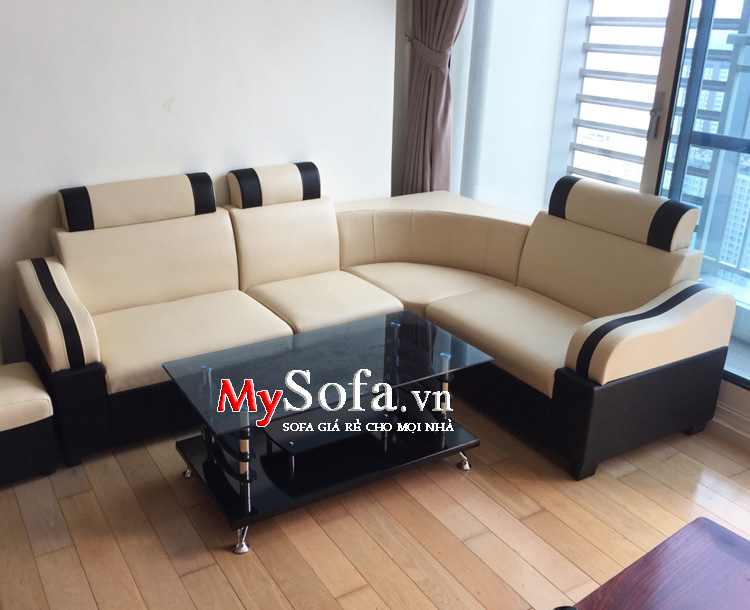 Hình ảnh sofa giá rẻ dưới 3 triệu kê phòng khách chung cư đẹp