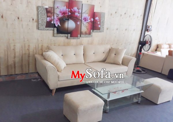 Hình ảnh bộ văng Sofa chất liệu nỉ AmiA SFN156