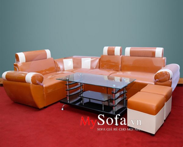 Mẫu Sofa da đẹp, giá rẻ AmiA SFD027