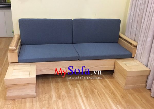 Ghế Sofa văng gỗ đẹp, hiện đại AmiA SFG194