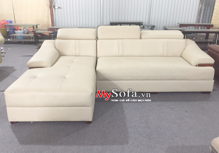 AmiA SFD160 - Mẫu Sofa da đẹp kê phòng khách sang trọng