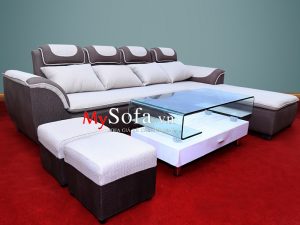 Mẫu Sofa góc nỉ đẹp, giá rẻ AmiA SFN010
