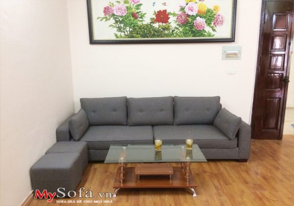 Ghế Sofa nỉ dạng văng AmiA SFN161 - MySofa.vn