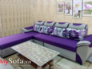 Mẫu Sofa nỉ đẹp cho phòng khách AmiA SFN016
