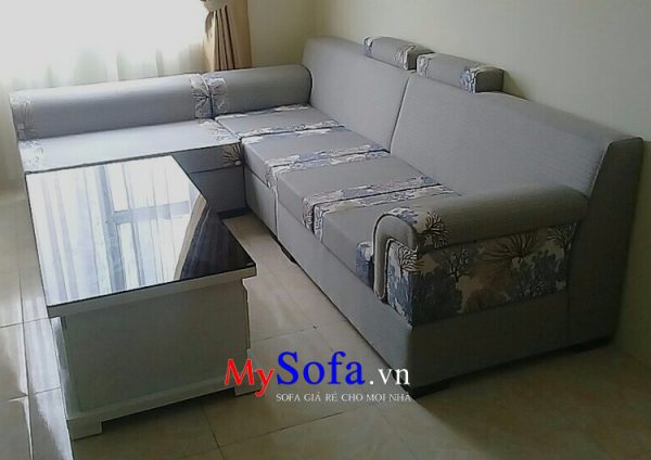Mẫu Sofa nỉ giá rẻ cho phòng khách hiện đại AmiA SFN052