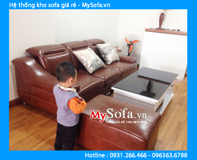 bộ ghế sofa mini cho phòng khách nhà chung cư 