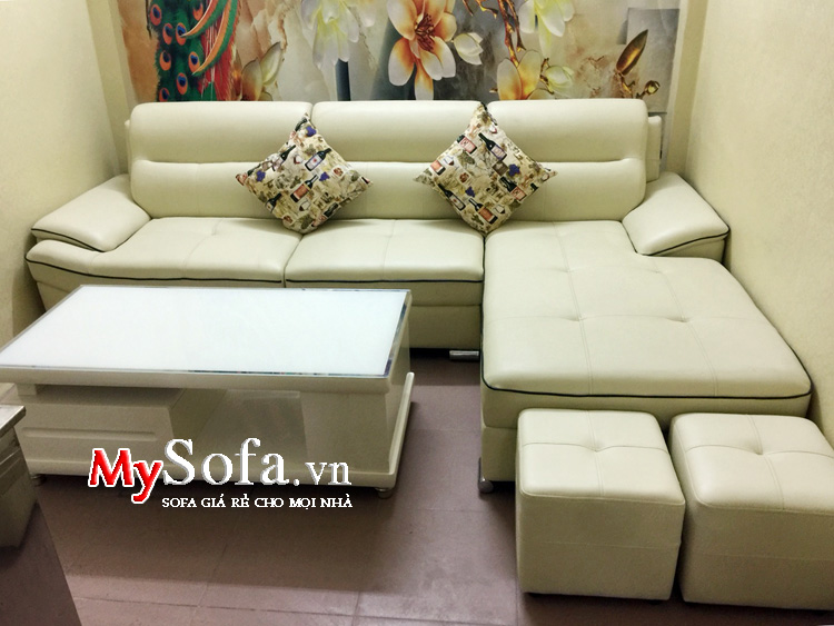 Sofa phòng khách chung cư đẹp giá dưới 10 triệu một bộ góc