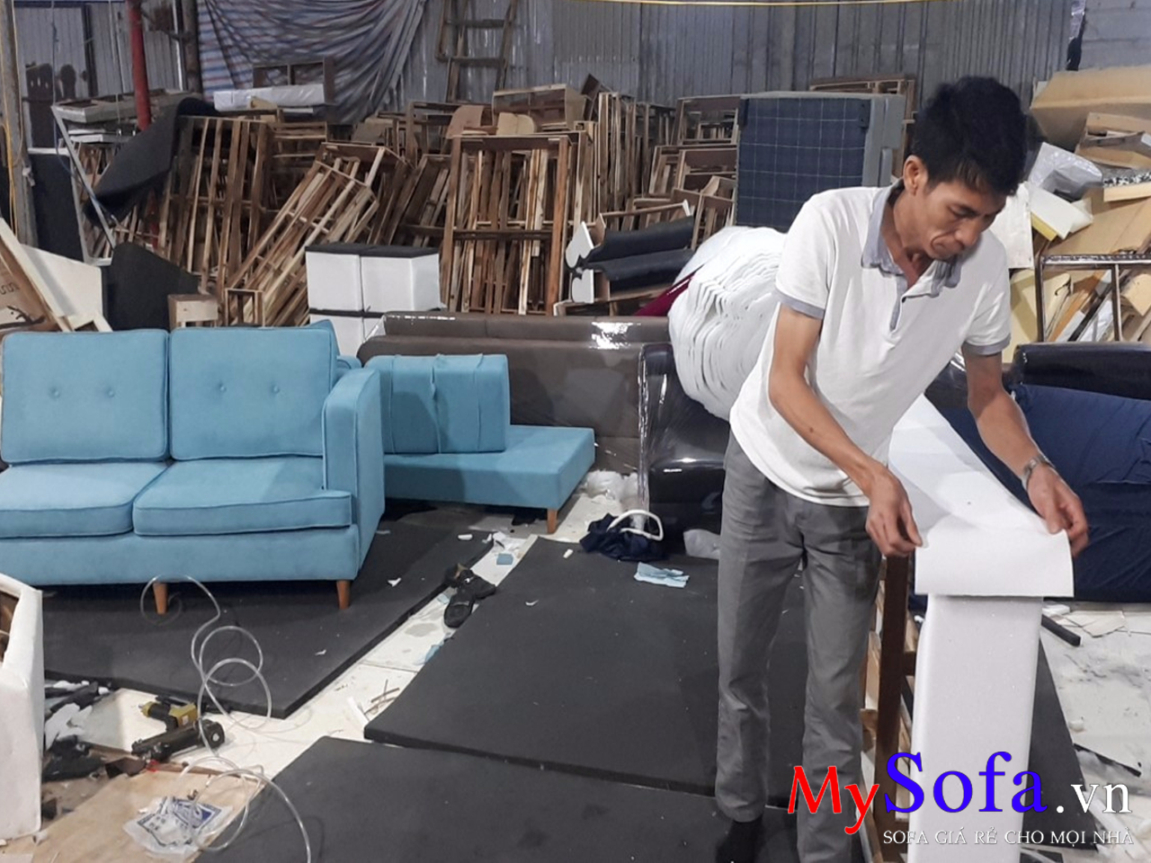 Xưởng sản xuất Sofa tại Nghĩa Đạo, Thuận Thành, Bắc Ninh
