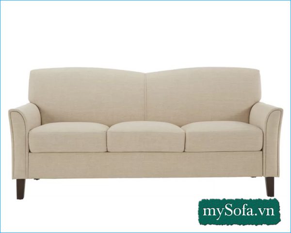 Hình ảnh Sofa văng cho nhà nhỏ 2 chỗ màu be MyS-18309