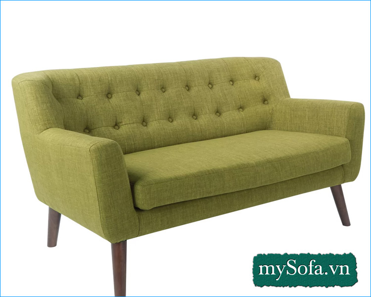 Mẫu ghế Sofa văng nỉ mini giá rẻ MyS-18101