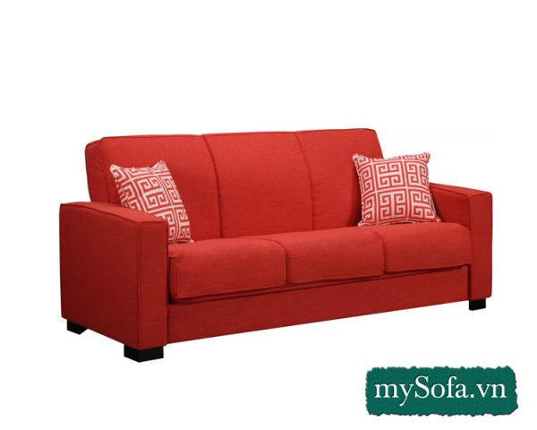 Sofa phòng khách đẹp màu đỏ