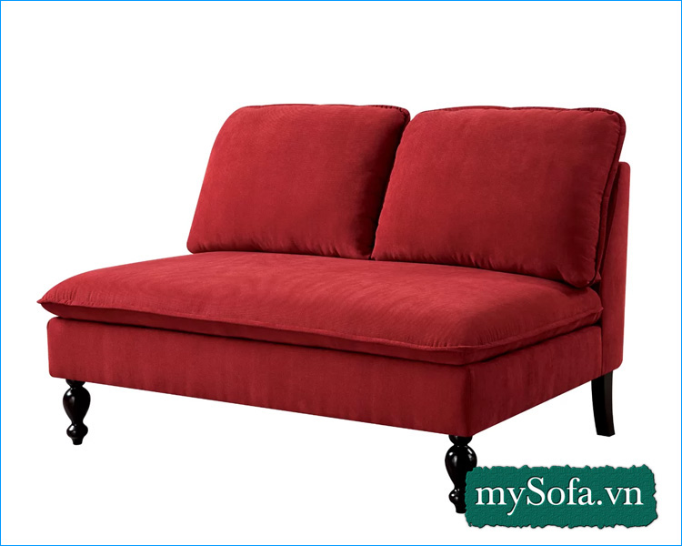 Mẫu sofa văng mầu đỏ đẹp MyS-18210