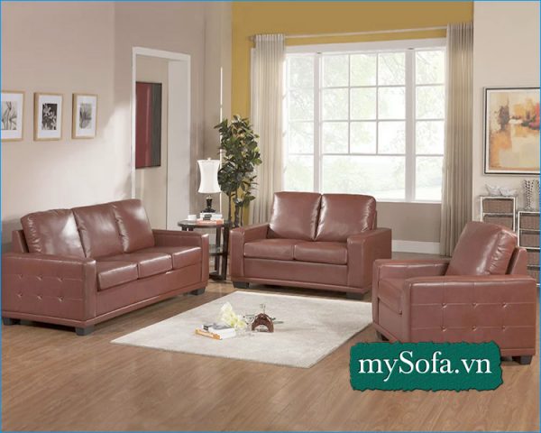 Bộ ghế Sofa phòng khách sang trọng hiện đại MyS-18640