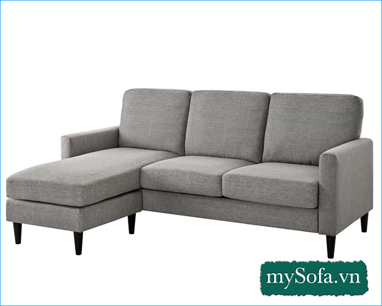 mẫu ghế sofa góc đẹp MyS-19274, chất liệu nỉ