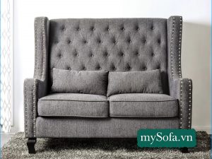 mẫu ghế sofa nhỏ mini tựa lưng cao MyS-19382