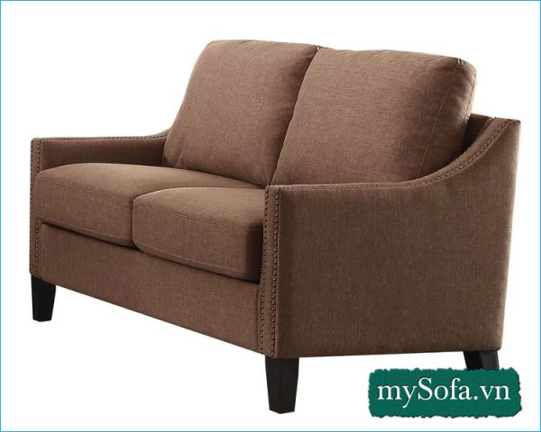 mẫu ghế sofa nỉ nhỏ mini đẹp giá rẻ MyS-19280