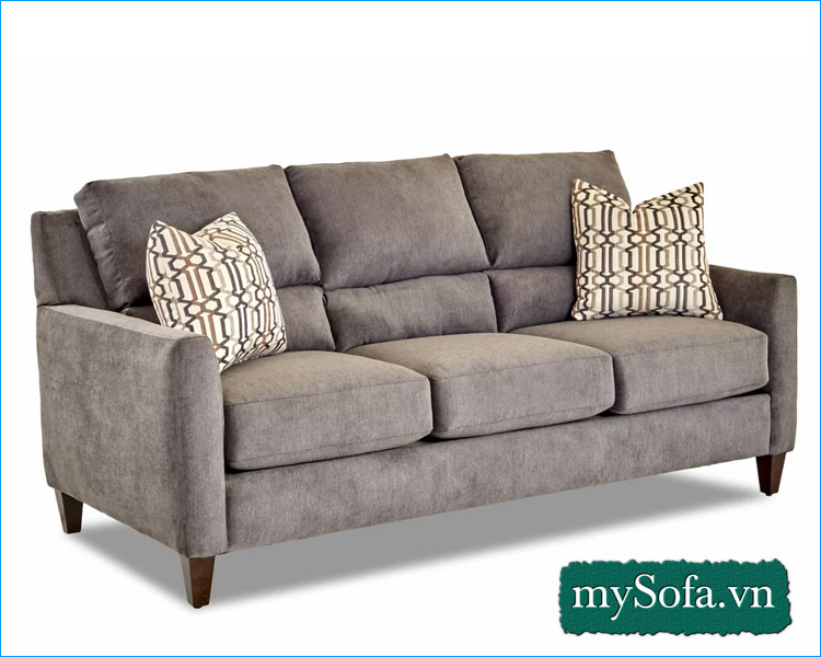mẫu ghế sofa nỉ nhung đẹp hiện đại MyS-19335