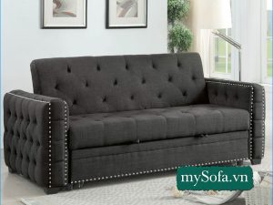 Ghế Sofa nỉ thiết kế đẹp hiện đại, sang trọng MyS-18618