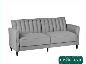 mẫu sofa văng đẹp giá rẻ màu ghi MyS-19055