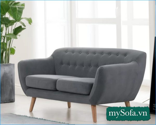 mẫu ghế sofa văng nhỏ xinh MyS-19099