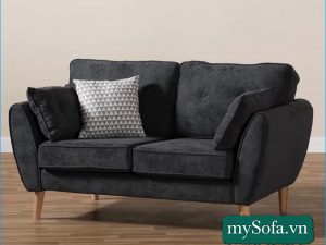 mẫu sofa văng nỉ nhung MyS-19098