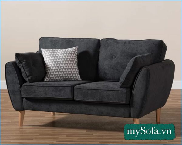 mẫu sofa văng nỉ nhung MyS-19098