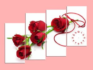 Tranh hoa hồng treo phòng ngủ ý nghĩa AmiA TDH155