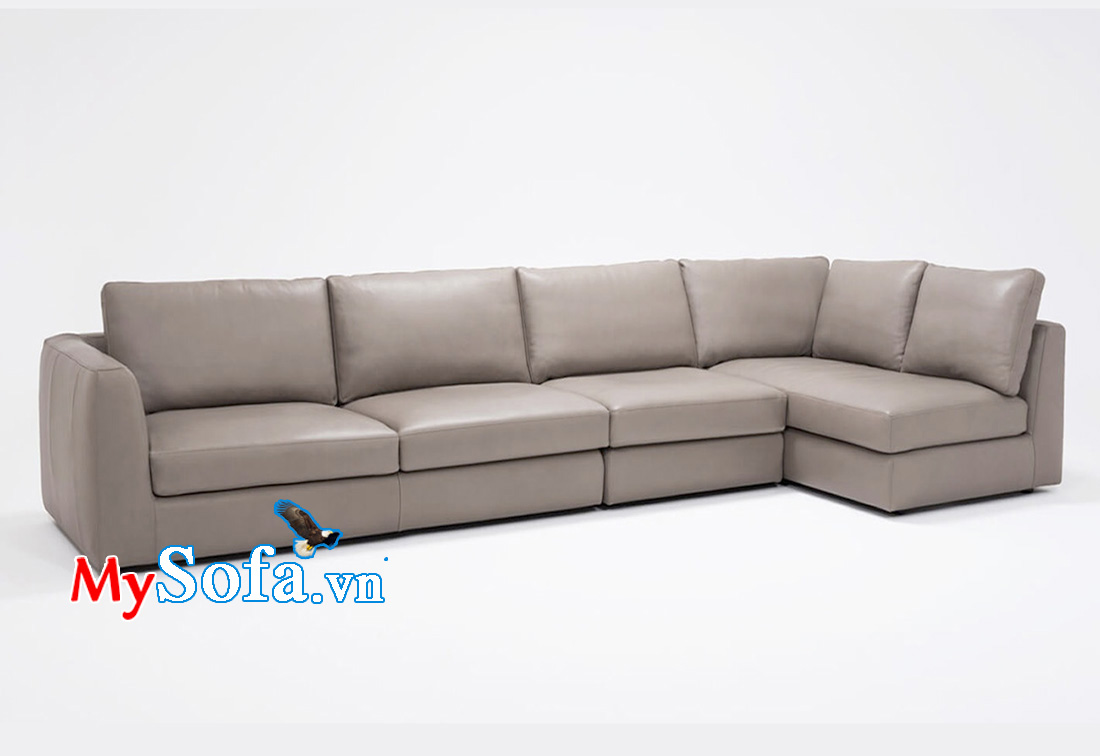 Sofa da đẹp cho phòng khách rộng