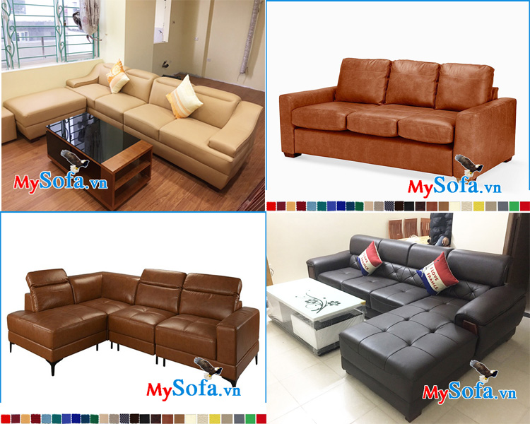 Các mẫu ghế sofa da đẹp bán chạy nhất