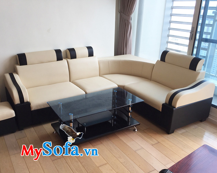 Ghế sofa da dạng góc đẹp giá rẻ dưới 3 triệu