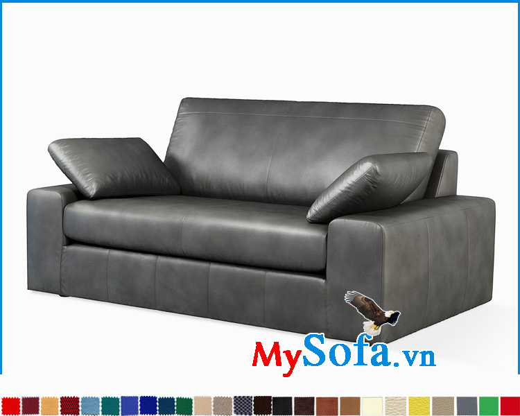 Ghế sofa đơn dài chất liệu da đẹp