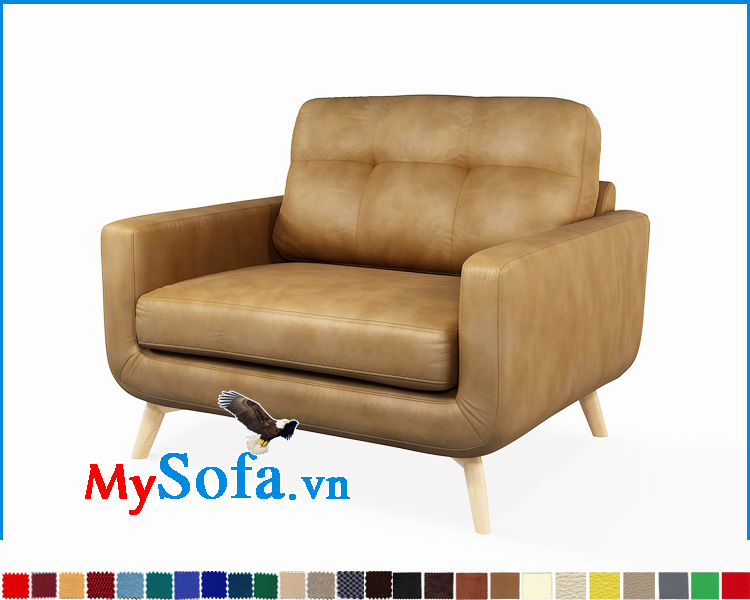 Ghế sofa đơn đẹp kiểu dáng hiện đại