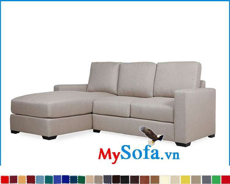 Ghế sofa góc kiểu dáng đơn giản hiện đại