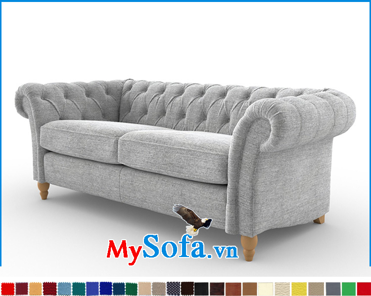 Hình ảnh ghế sofa tân cổ điển dạng văng dài