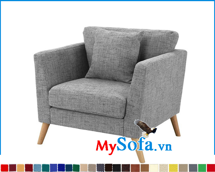 Hình ảnh mẫu ghế sofa đơn đẹp giá rẻ