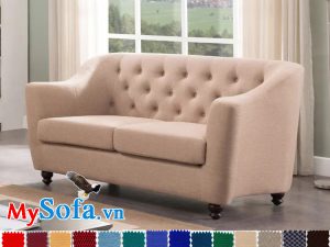 sofa MyS 0619079 với màu hồng phấn nhẹ nhàng, trẻ trung