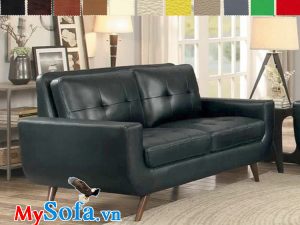 sofa da dạng văng 2 chỗ đẹp mới lạ