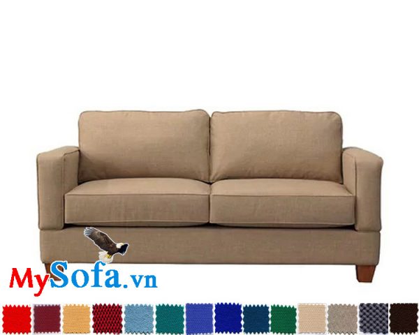 sofa văng nỉ đẹp đơn giản cho phòng khách