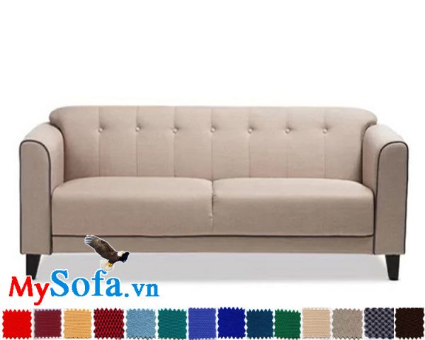 sofa văng bọc nỉ hiện đại đẹp bán chạy