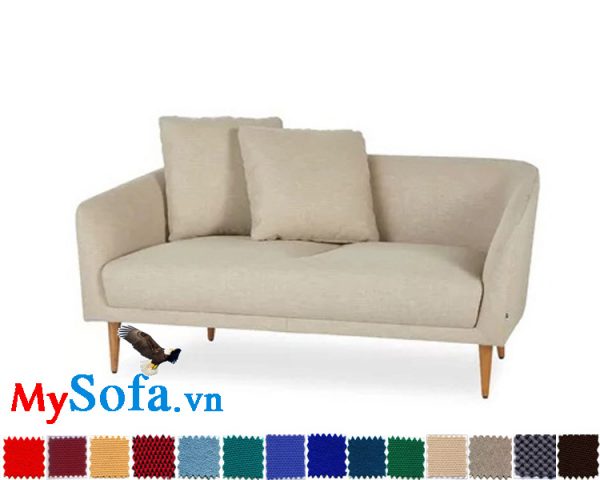 ghế sofa nỉ văng gọn nhẹ MyS 0619060 với thiết kế trẻ trung và đẹp mắt thích hợp dùng trong các quán cafe, làm đẹp