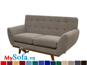 MyS 0619083 làm bằng chất liệu nỉ là dòng sản phẩm sofa văng thiết kế mới lạ trẻ trung