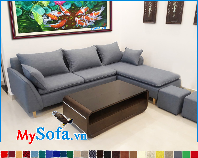 Sofa phòng khách hiện đại dạng góc L