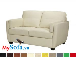 MyS 0619094 với màu trắng nhã nhặn lịch sự, nằm trong dòng sản phẩm sofa da hiện đại