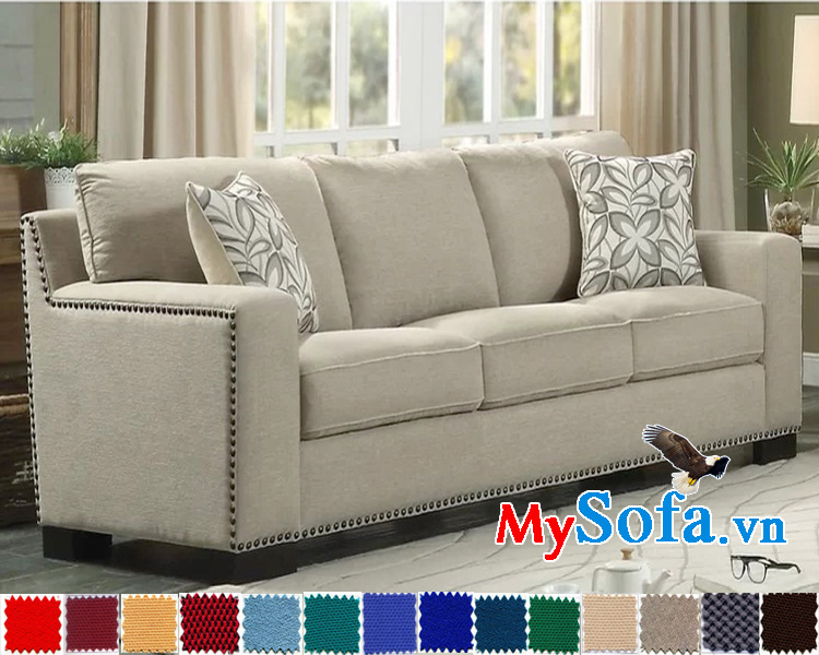 MyS 0619093 là mẫu sofa văng đẹp có thiết kế không cầu kì nhưng rất hiện đại và sang trọng